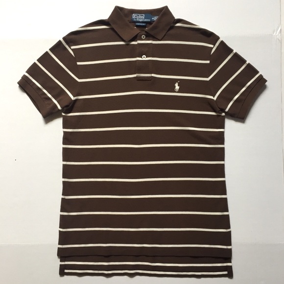 Polo Ralph Lauren Custom Fit Mesh Polo Shirt - Picture 1 of 3